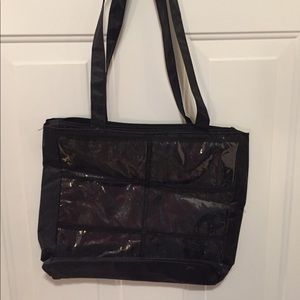Bag with picture openings on one side